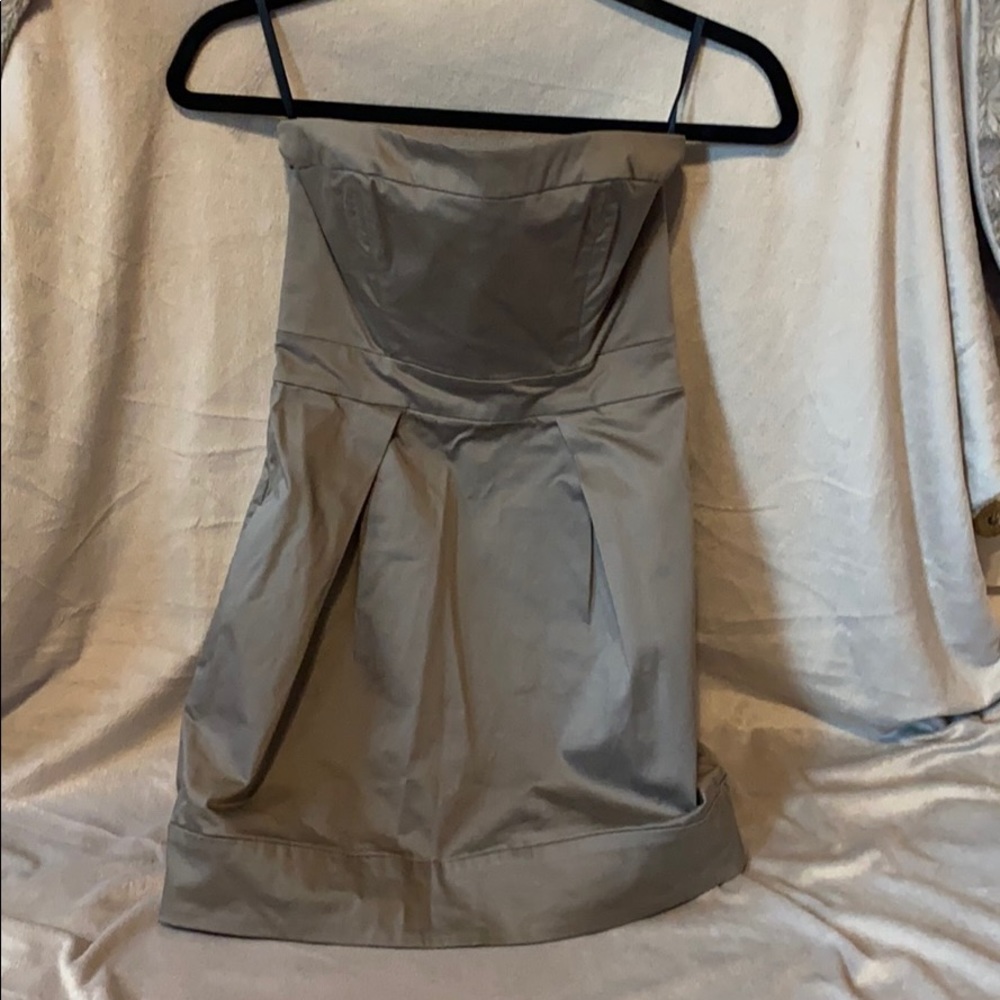 French Connection strapless dress